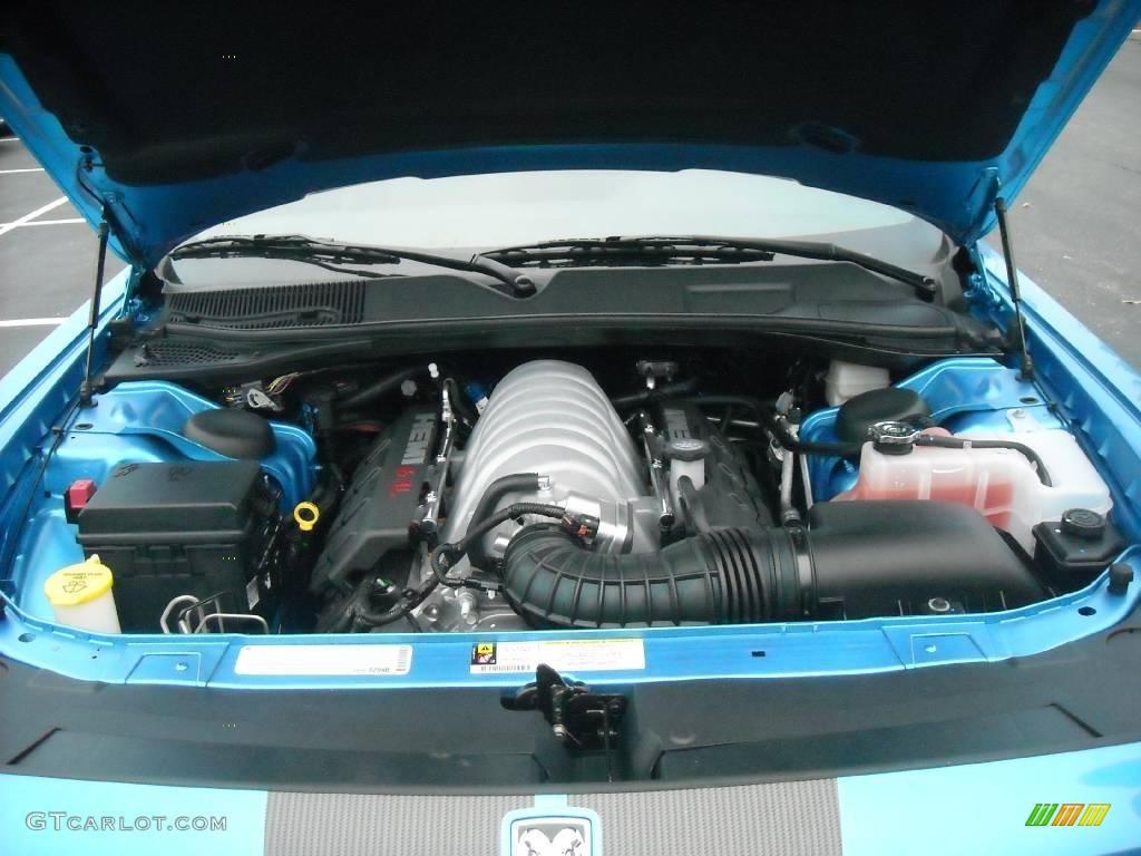 2010 Challenger SRT8 - B5 Blue Pearlcoat / Dark Slate Gray photo #14