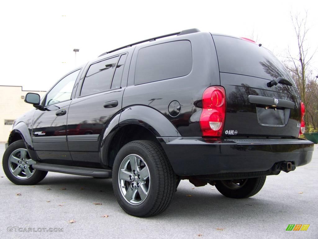 2007 Durango Night Runner 4x4 - Brilliant Black / Dark Slate Gray/Light Slate Gray photo #4