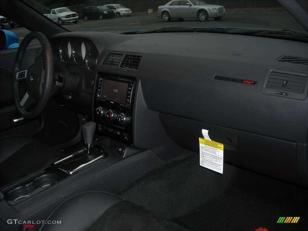 2010 Challenger SRT8 - B5 Blue Pearlcoat / Dark Slate Gray photo #22