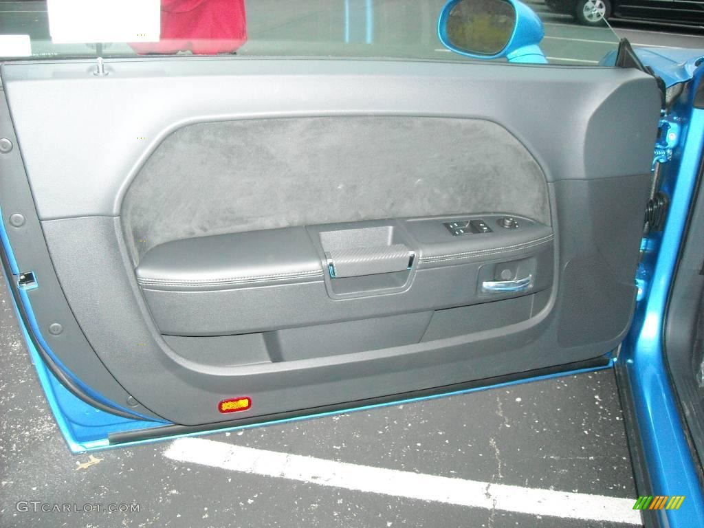 2010 Challenger SRT8 - B5 Blue Pearlcoat / Dark Slate Gray photo #24