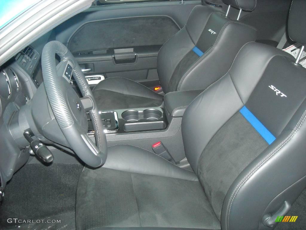 2010 Challenger SRT8 - B5 Blue Pearlcoat / Dark Slate Gray photo #25