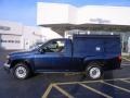 2007 Imperial Blue Metallic Chevrolet Colorado Work Truck Regular Cab  photo #2