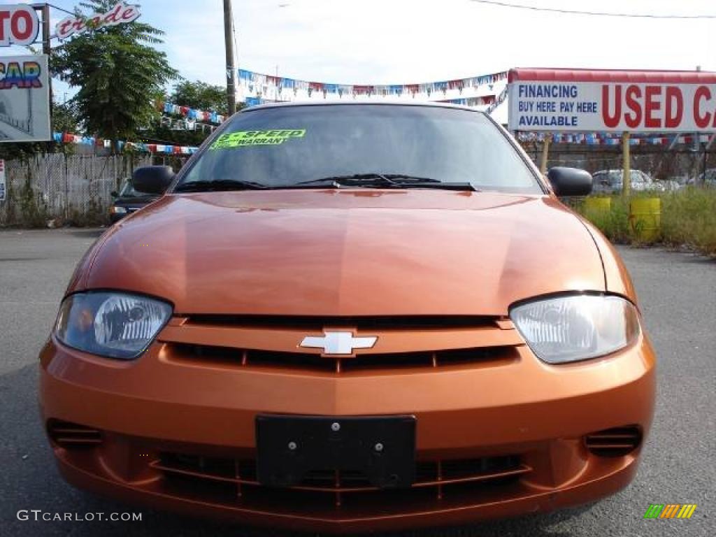 2004 Cavalier Coupe - Sunburst Orange / Graphite photo #1