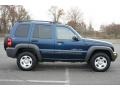 2002 Patriot Blue Pearlcoat Jeep Liberty Sport 4x4  photo #4