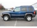 2002 Patriot Blue Pearlcoat Jeep Liberty Sport 4x4  photo #8