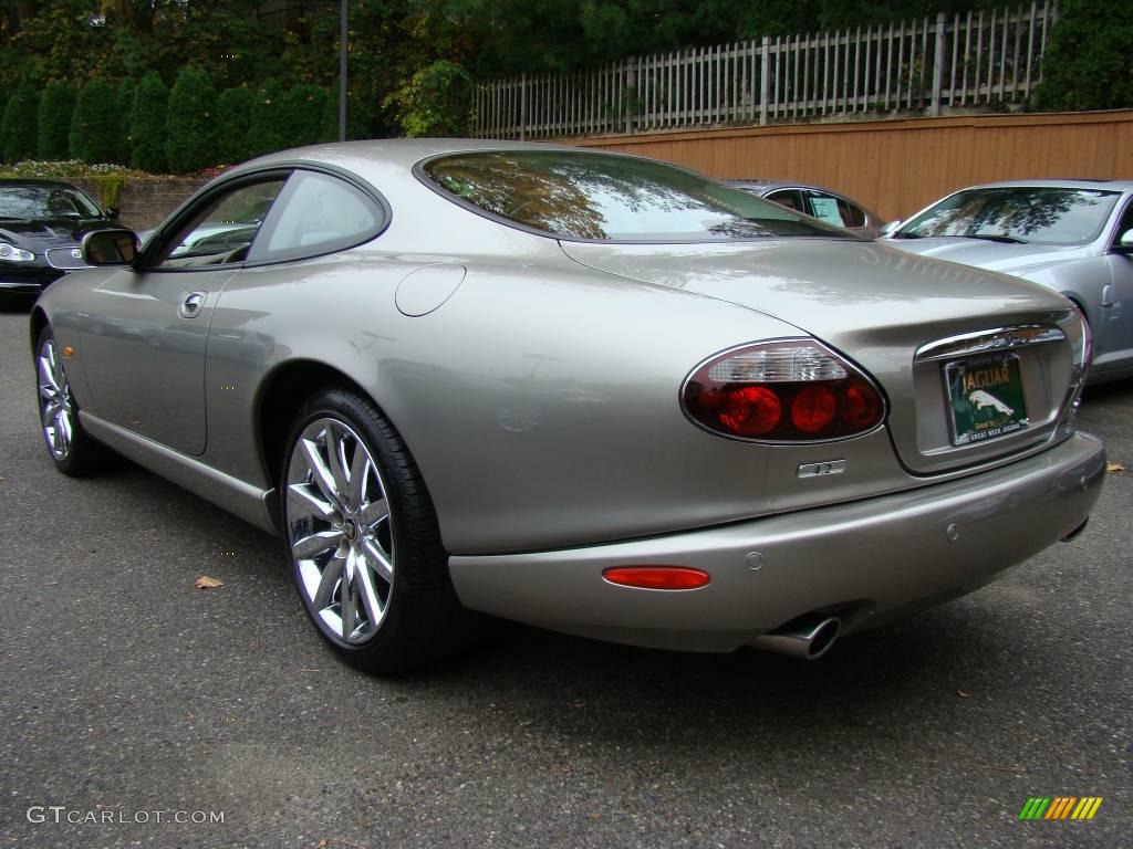 2006 XK XK8 Coupe - Satin Silver Metallic / Ivory photo #4