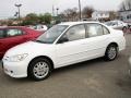 2004 Taffeta White Honda Civic LX Sedan  photo #2