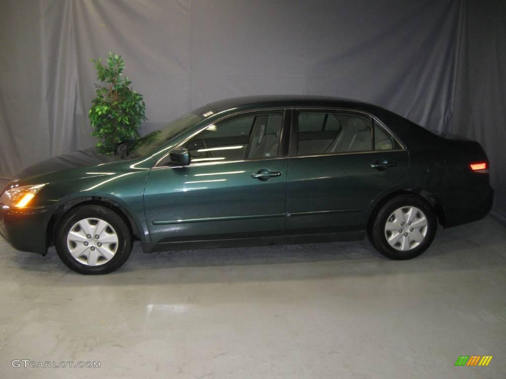 2003 Accord LX Sedan - Noble Green Pearl / Ivory photo #2