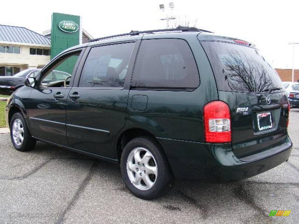 2000 MPV LX - Rainforest Green Mica / Beige photo #3