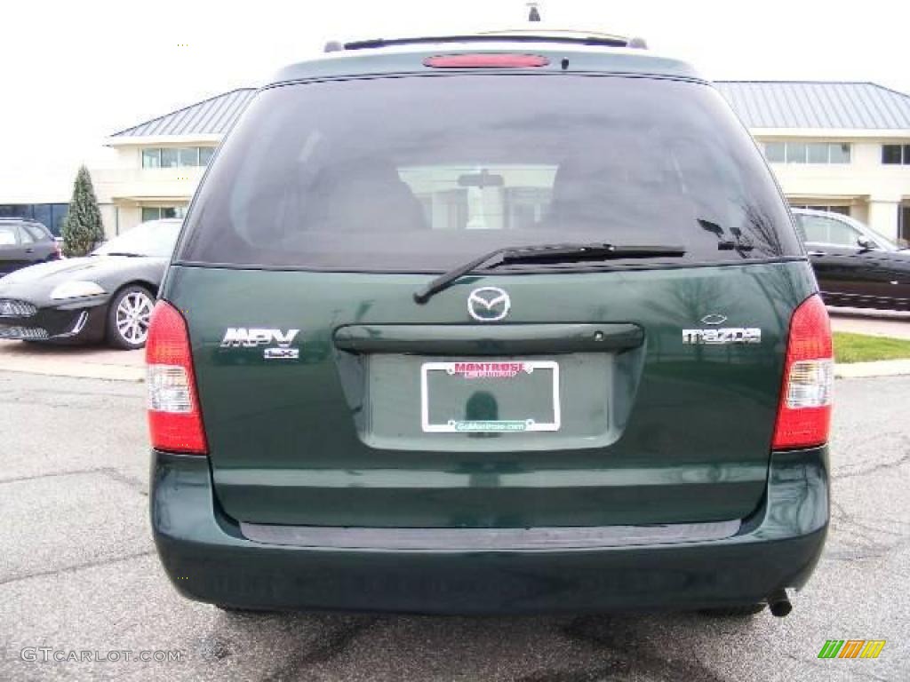 2000 MPV LX - Rainforest Green Mica / Beige photo #4