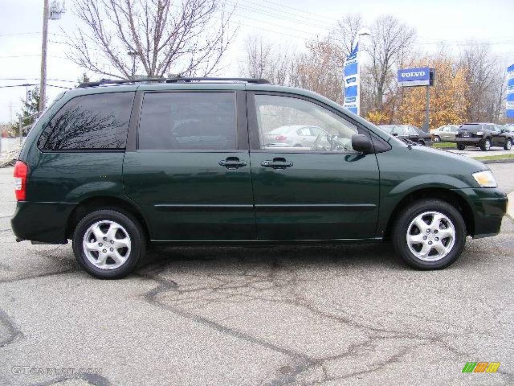 2000 MPV LX - Rainforest Green Mica / Beige photo #6
