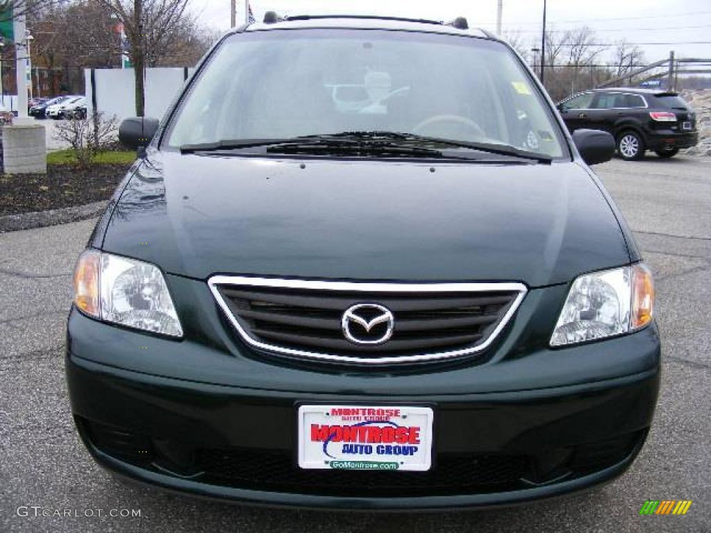 2000 MPV LX - Rainforest Green Mica / Beige photo #8