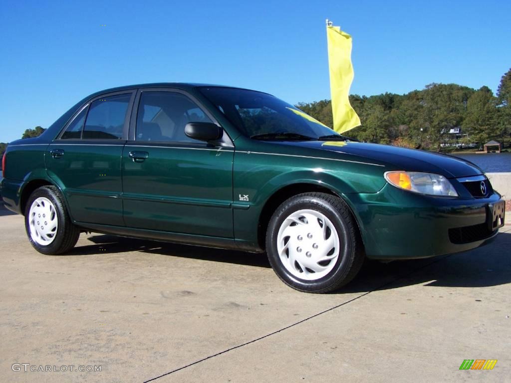 Emerald Green Mica Mazda Protege