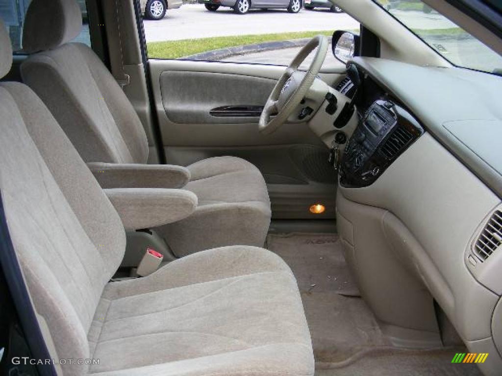 2000 MPV LX - Rainforest Green Mica / Beige photo #15