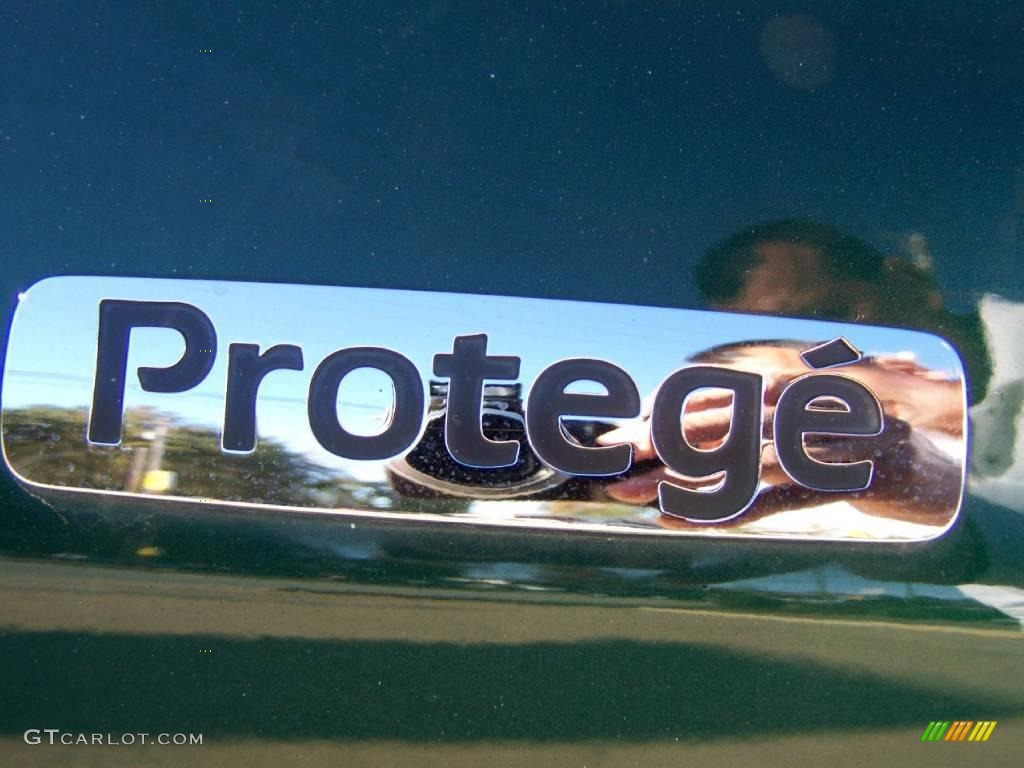 2001 Protege LX - Emerald Green Mica / Beige photo #12