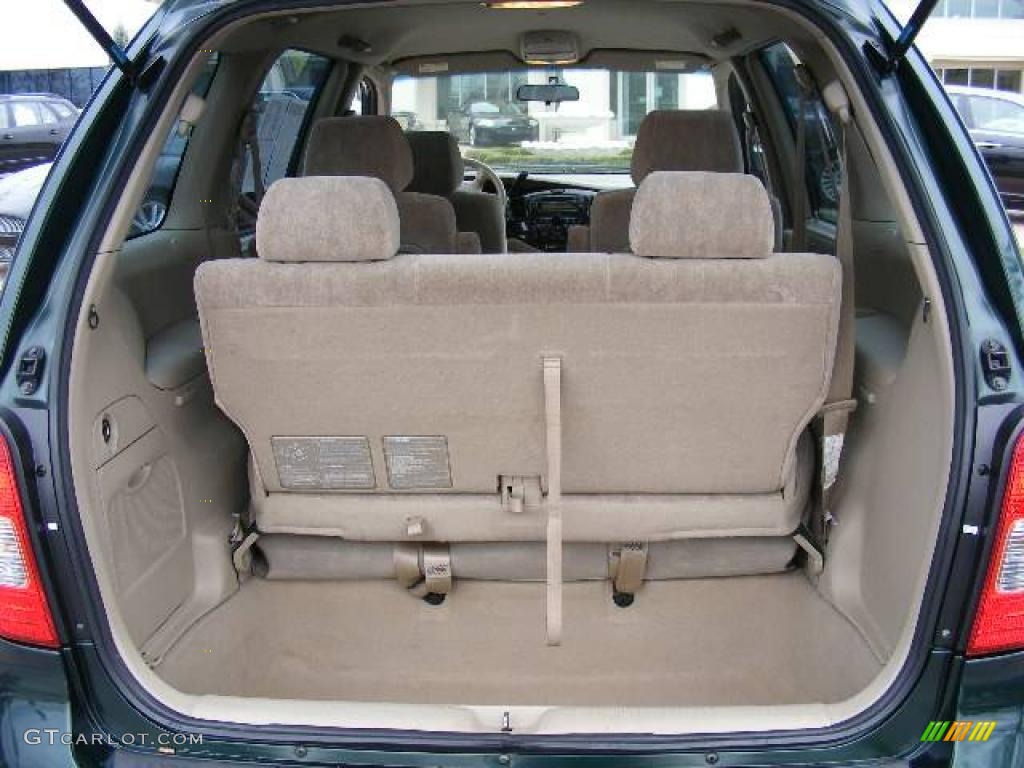 2000 MPV LX - Rainforest Green Mica / Beige photo #26