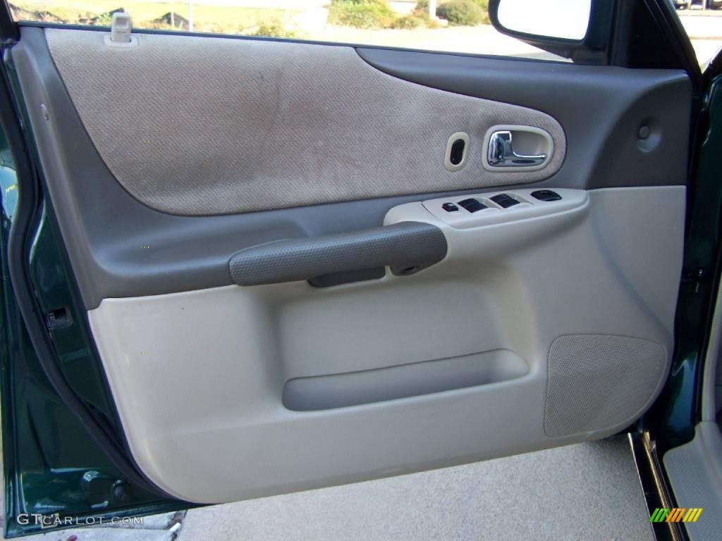 2001 Protege LX - Emerald Green Mica / Beige photo #27