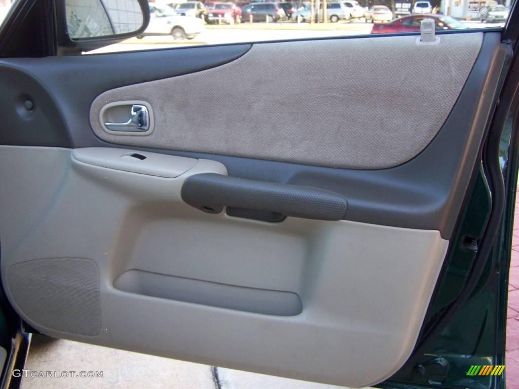 2001 Protege LX - Emerald Green Mica / Beige photo #28