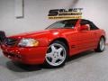 Magma Red 2001 Mercedes-Benz SL 500 Roadster