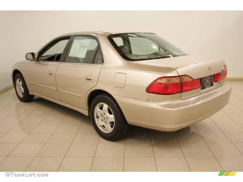 2000 Accord EX V6 Sedan - Naples Gold Metallic / Ivory photo #5