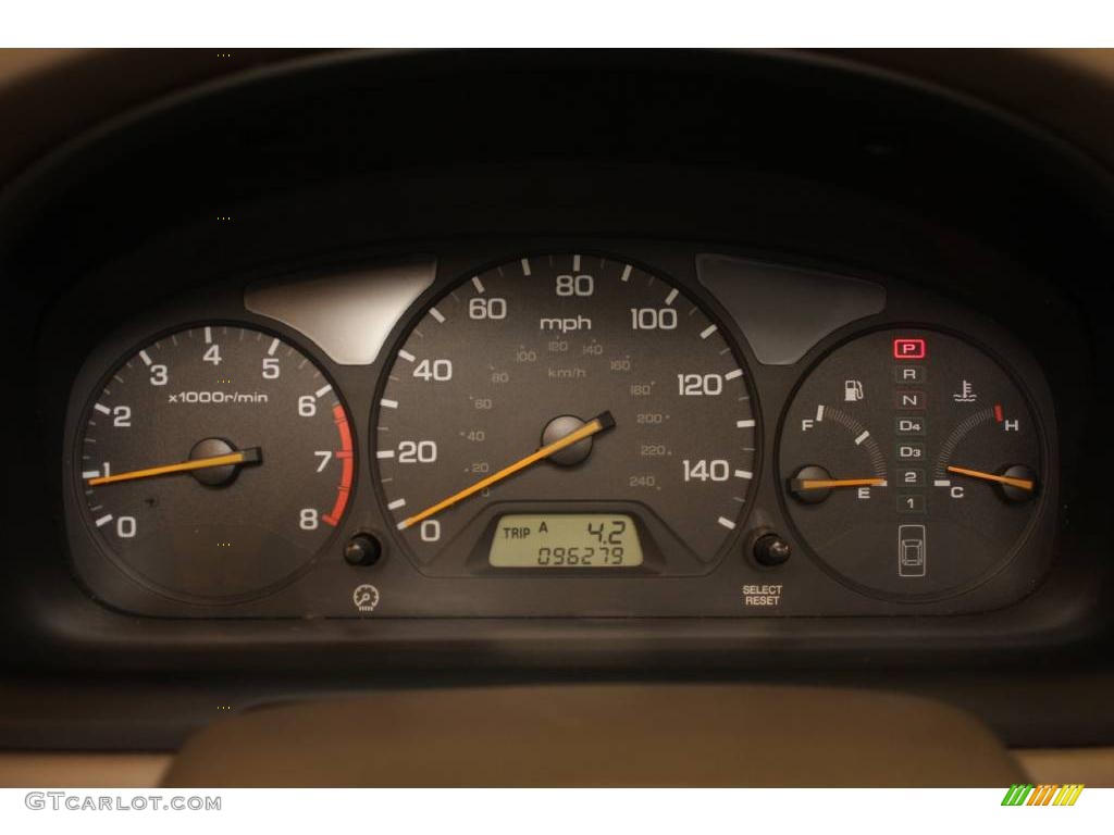 2000 Accord EX V6 Sedan - Naples Gold Metallic / Ivory photo #12
