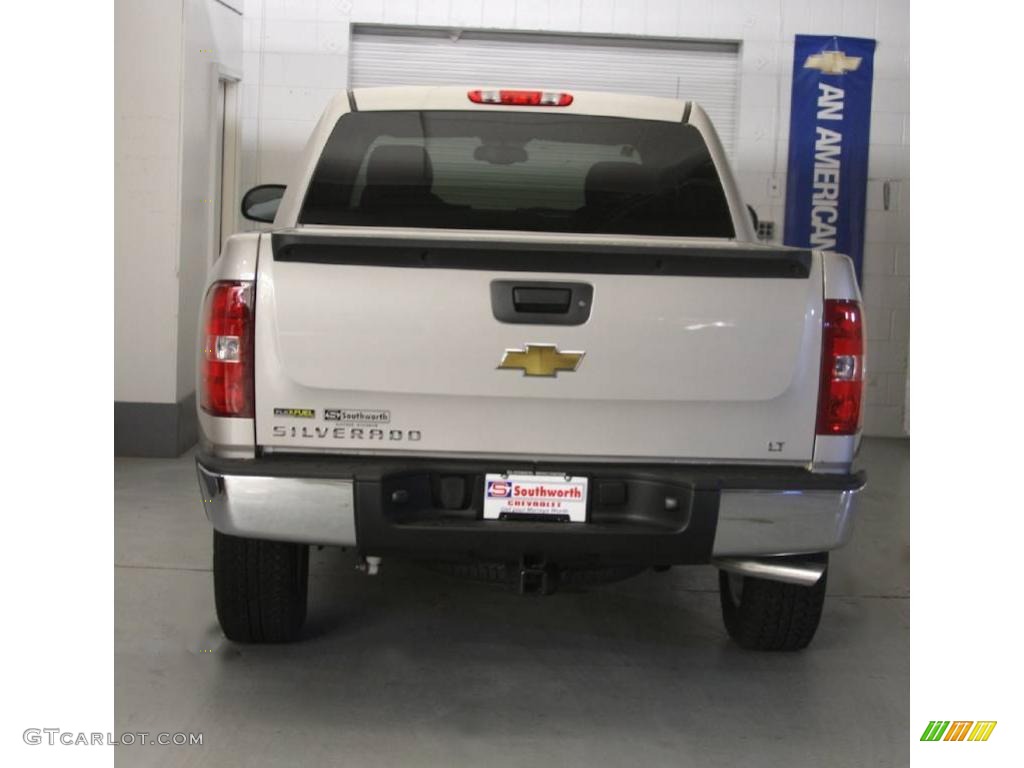 2009 Silverado 1500 LT Crew Cab 4x4 - Silver Birch Metallic / Ebony photo #3