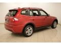 2006 Flamenco Red Metallic BMW X3 3.0i  photo #7