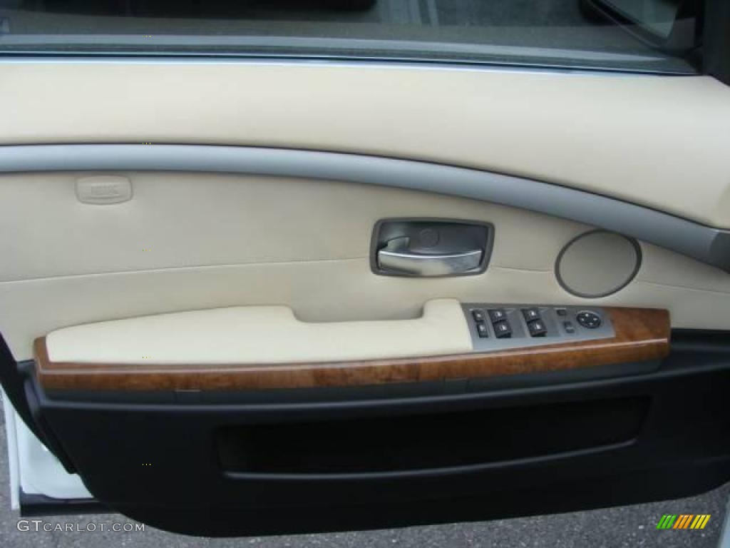 2007 7 Series 750Li Sedan - Alpine White / Cream Beige photo #9