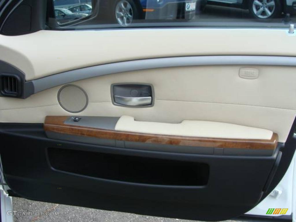 2007 7 Series 750Li Sedan - Alpine White / Cream Beige photo #21