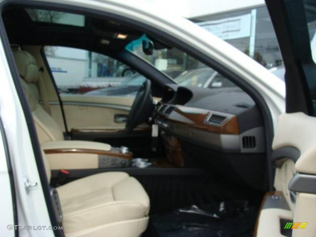 2007 7 Series 750Li Sedan - Alpine White / Cream Beige photo #22