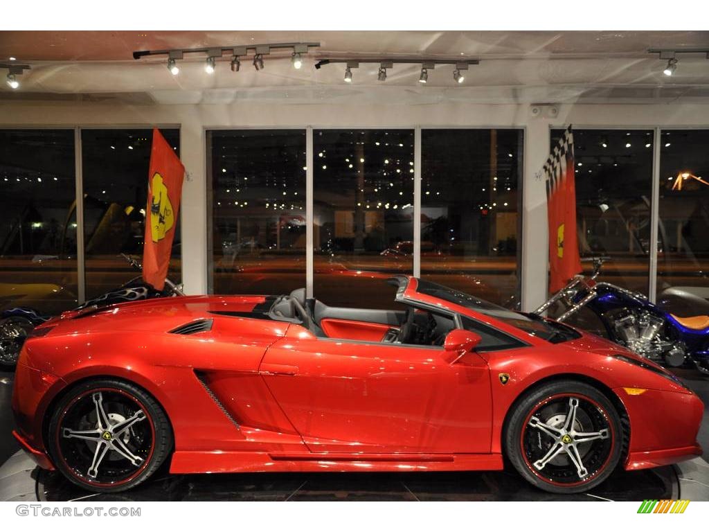 2008 Gallardo Spyder - Rosso Vik / Nero Perseus photo #30