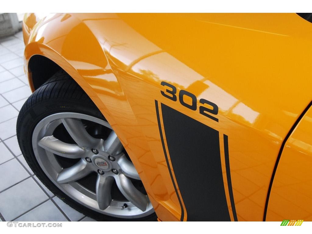 2007 Mustang Saleen Parnelli Jones Edition - Grabber Orange / Black Leather photo #13
