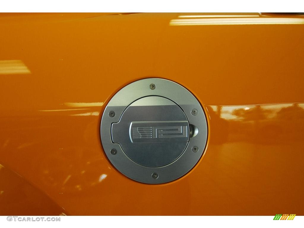 2007 Mustang Saleen Parnelli Jones Edition - Grabber Orange / Black Leather photo #28