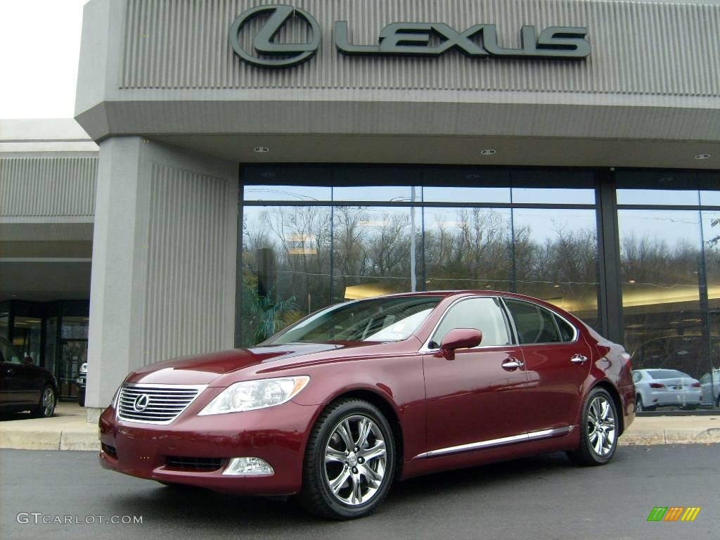 2007 LS 460 - Noble Spinel Mica / Black photo #1