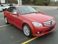 2008 Mars Red Mercedes-Benz C 300 Sport  photo #6