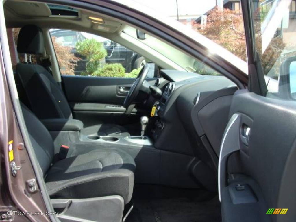 2008 Rogue SL AWD - Iridium Graphite Metallic / Black photo #8