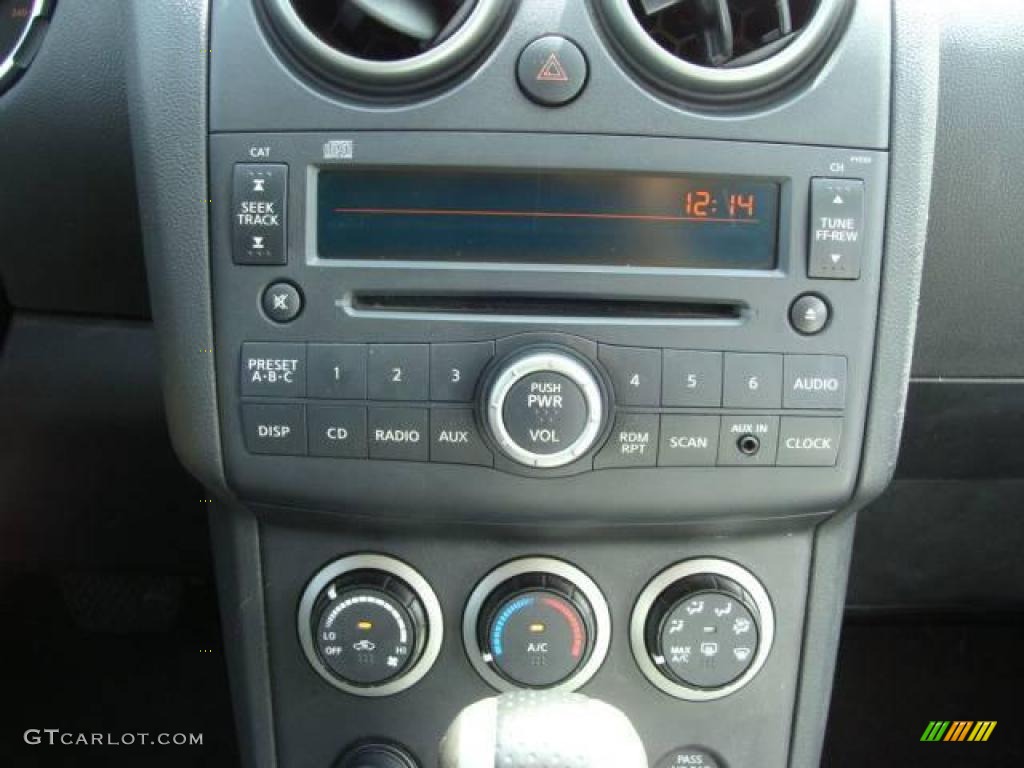 2008 Rogue SL AWD - Iridium Graphite Metallic / Black photo #11