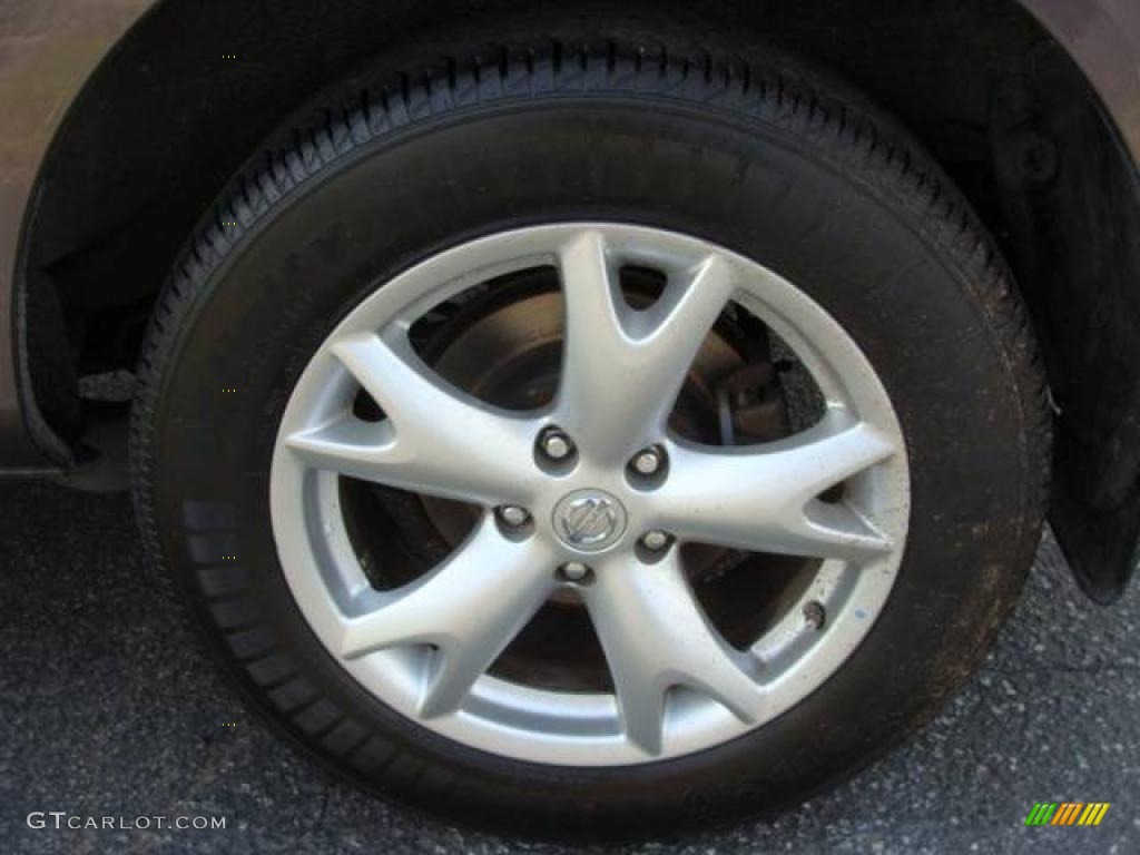 2008 Rogue SL AWD - Iridium Graphite Metallic / Black photo #14