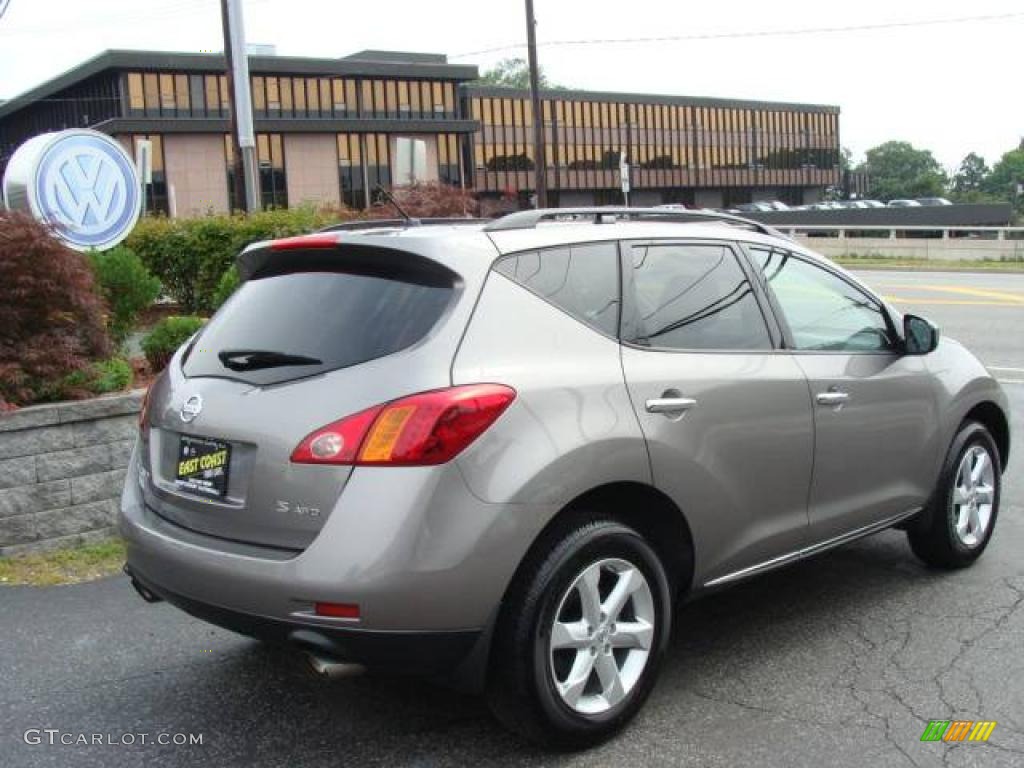 2009 Murano S AWD - Platinum Graphite Metallic / Black photo #3