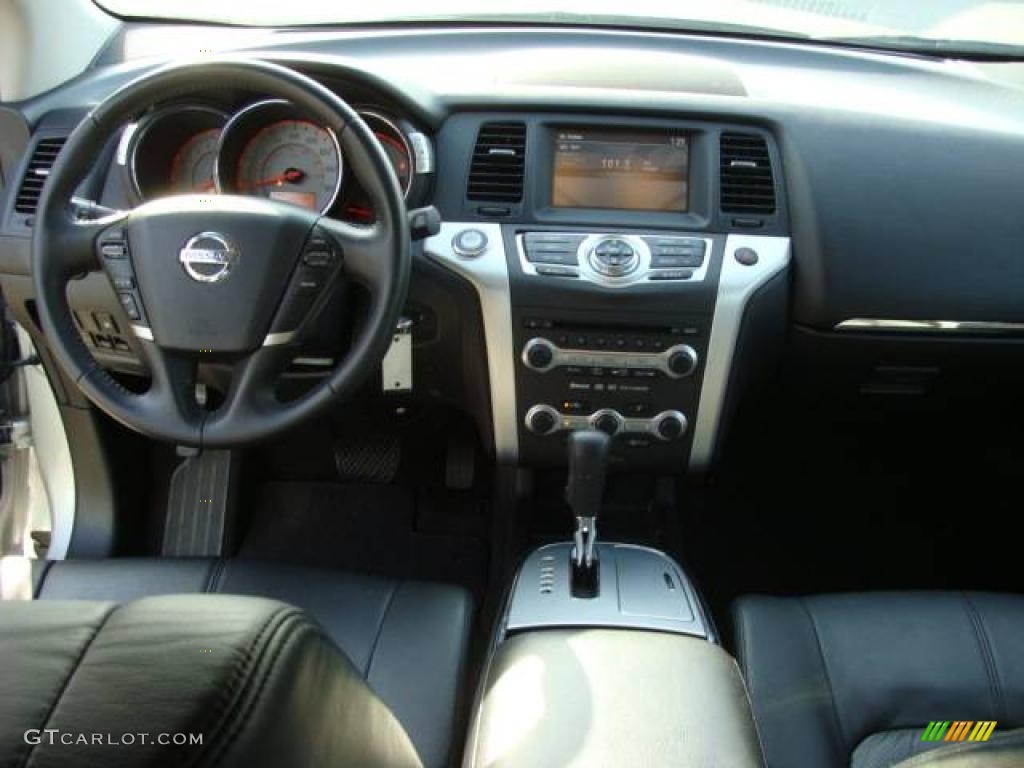 2009 Murano SL AWD - Brilliant Silver Metallic / Black photo #13