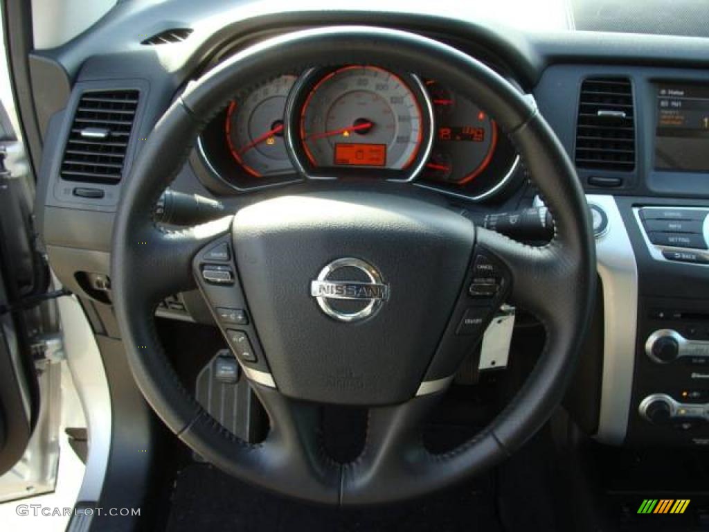 2009 Murano SL AWD - Brilliant Silver Metallic / Black photo #14