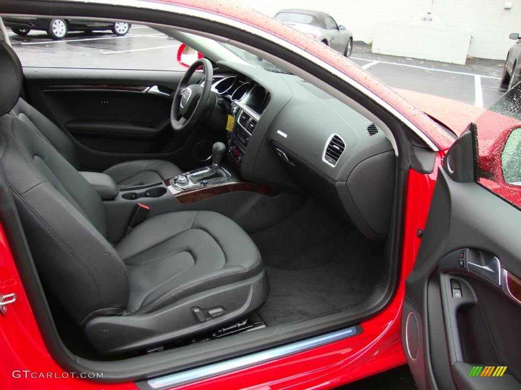 2009 A5 3.2 quattro Coupe - Brilliant Red / Black photo #17