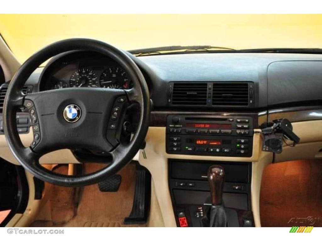 2003 3 Series 325i Sedan - Orient Blue Metallic / Sand photo #26