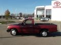 1998 Sunfire Red Pearl Metallic Toyota Tacoma Regular Cab  photo #2