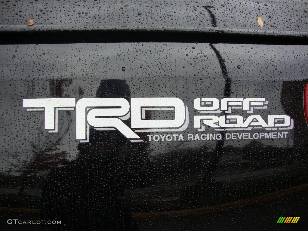 2007 Tundra SR5 TRD Double Cab 4x4 - Black / Graphite Gray photo #11