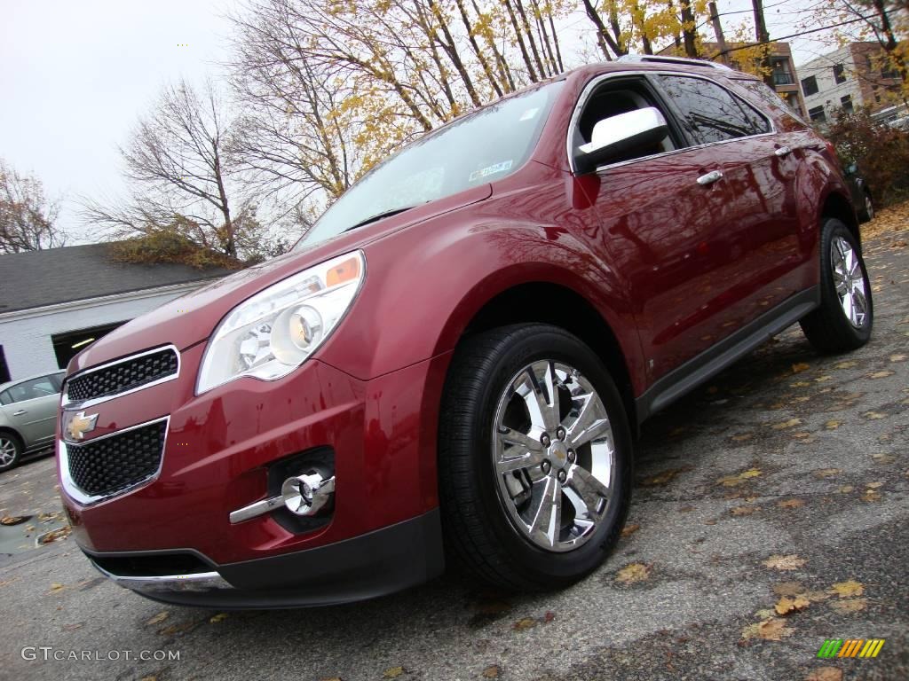 2010 Equinox LTZ - Cardinal Red Metallic / Jet Black photo #2