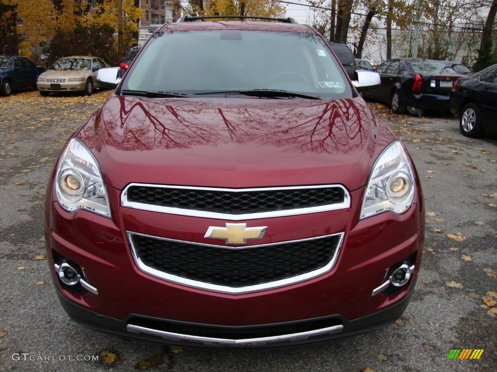 2010 Equinox LTZ - Cardinal Red Metallic / Jet Black photo #3