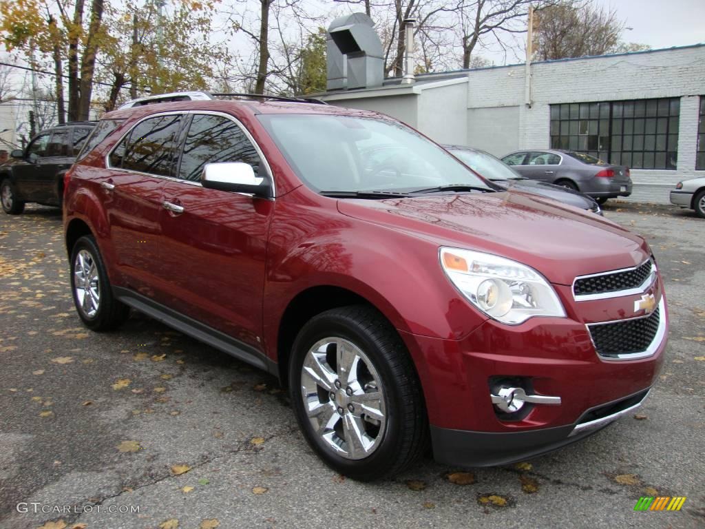 2010 Equinox LTZ - Cardinal Red Metallic / Jet Black photo #5