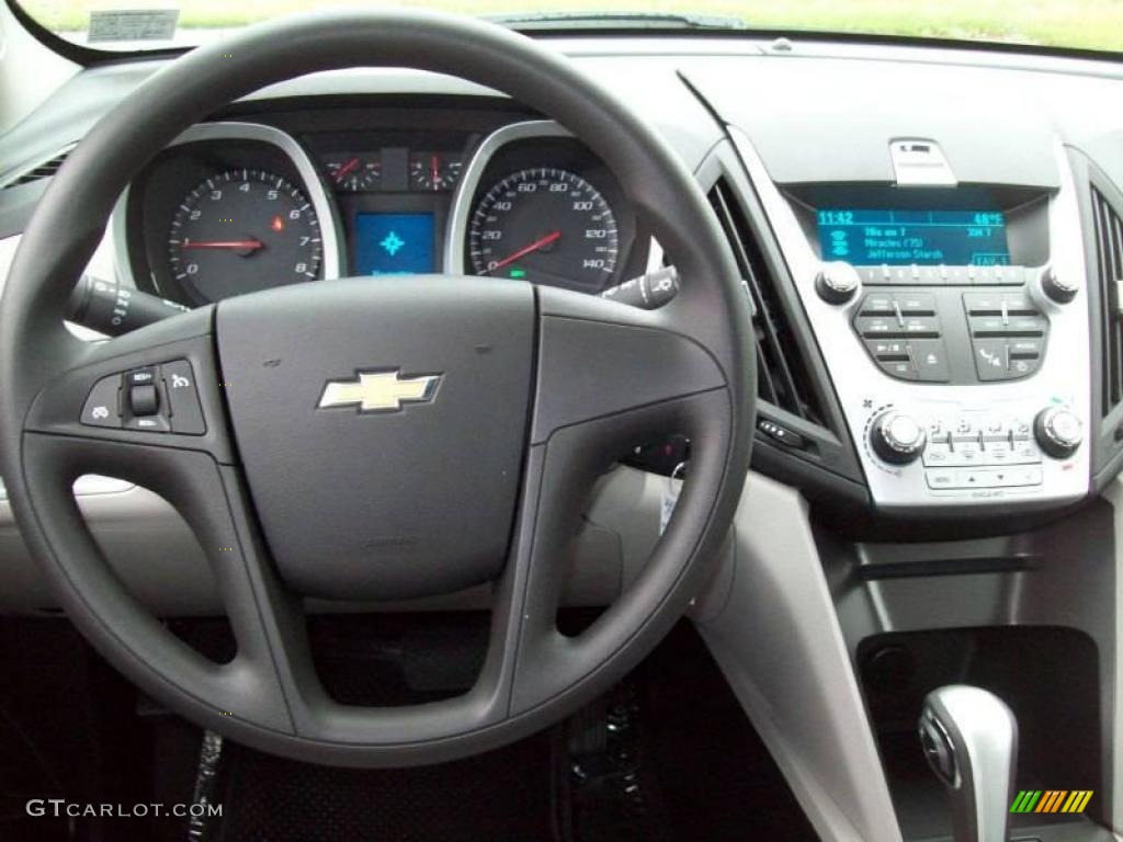 2010 Equinox LS - Navy Blue Metallic / Jet Black/Light Titanium photo #22