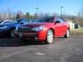 2010 Inferno Red Crystal Pearl Chrysler Sebring Touring Convertible  photo #1